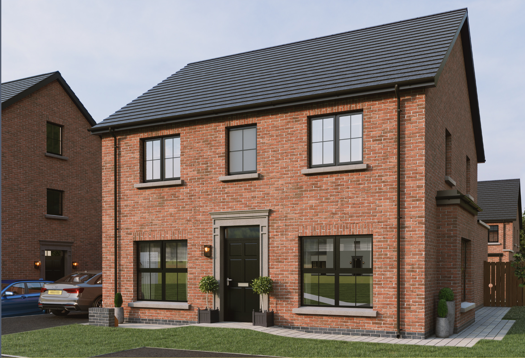 The Campbell — 4 bedroom detached new home at Carrow Hall, Dundonald