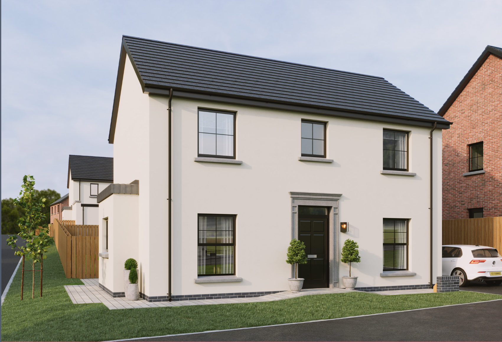 The Durnford — 3 bedroom detached new home at Carrow Hall, Dundonald
