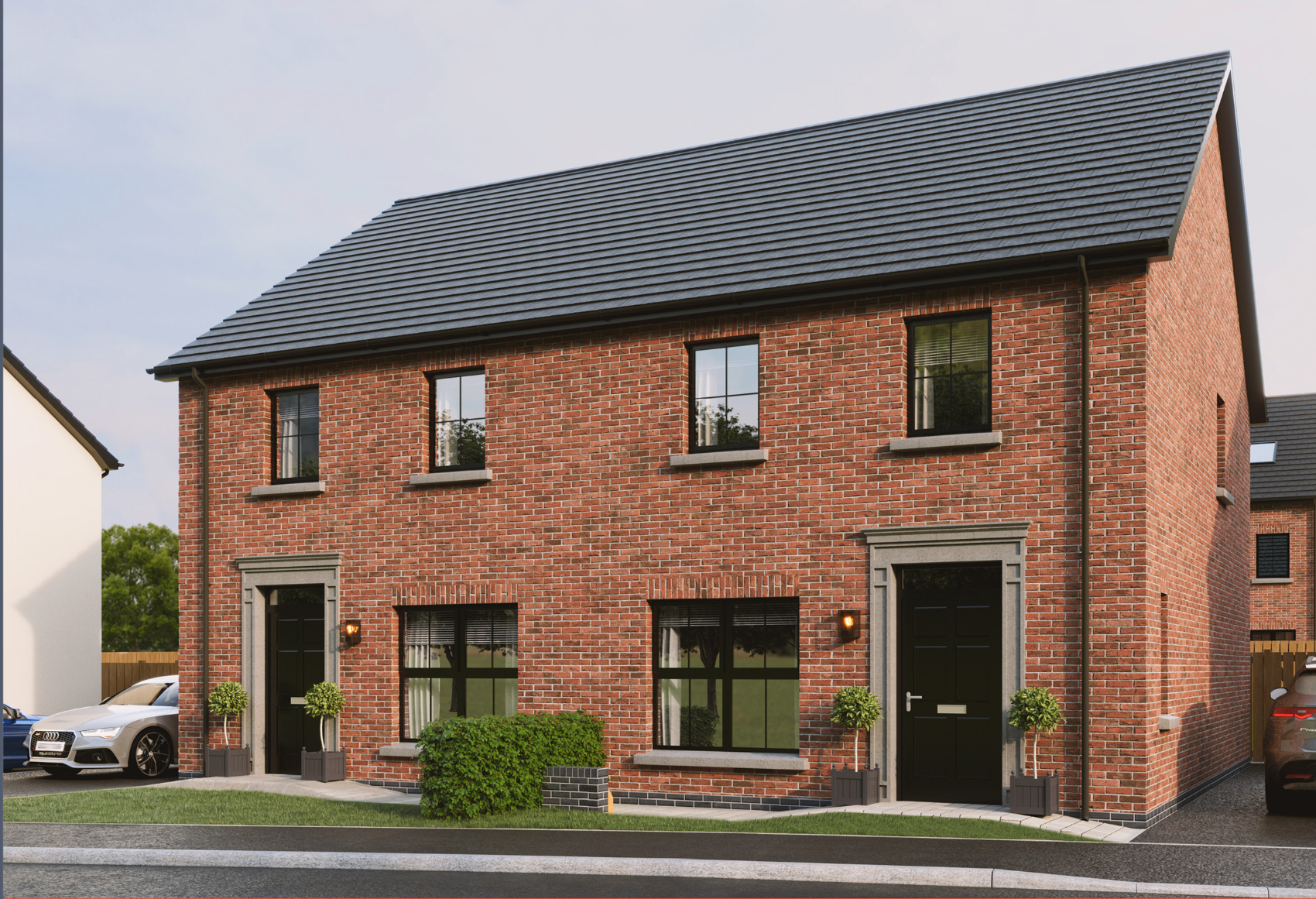 The Glenalvon — 3 bedroom semi-detached new home at Carrow Hall, Dundonald