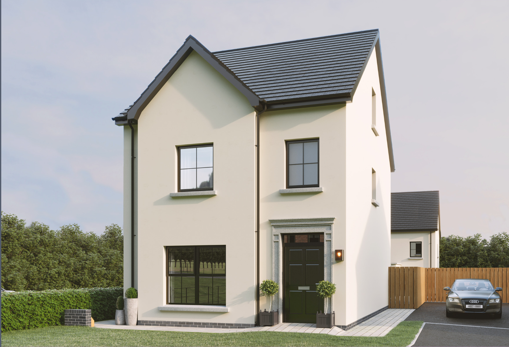 The Kinver — 4 bedroom three storey new home at Carrow Hall, Dundonald