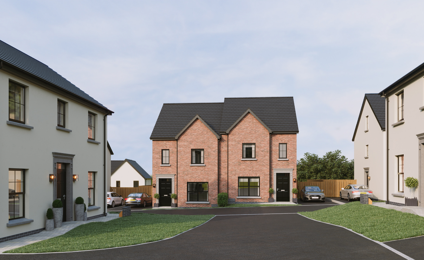 New homes at Carrow Hall, Carrowreagh Road, Dundonald